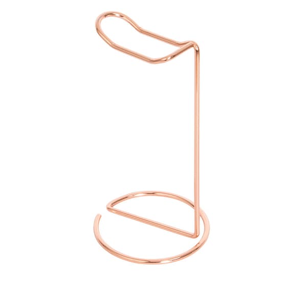 #rose gull hodetelefonstativ med metallbase#