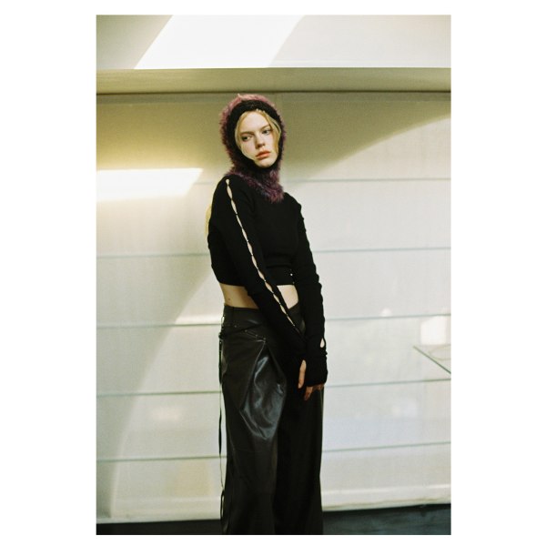 #Färgglad Ullhatt - lila, Design Niche Section Pullover Ullhatt#