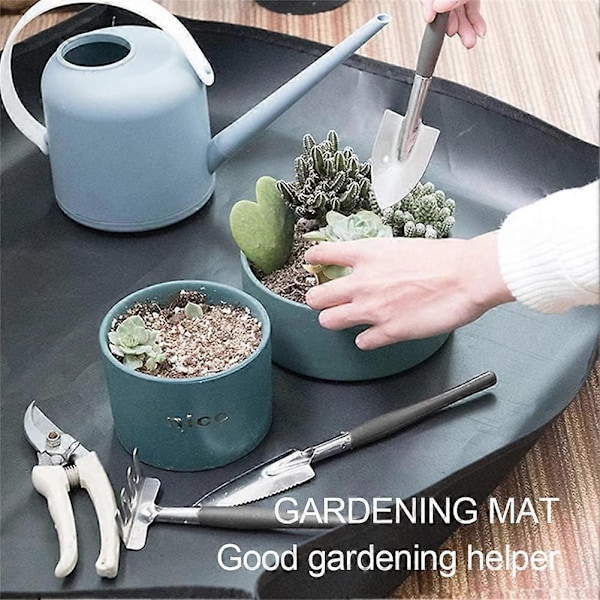 Plante Omplantningsmåtte, Havearbejde Plantemåtte, Haveplante Måtte, Havemåtte, Foldbar Havearbejde Pottepude, til Indendørs Plantepleje
