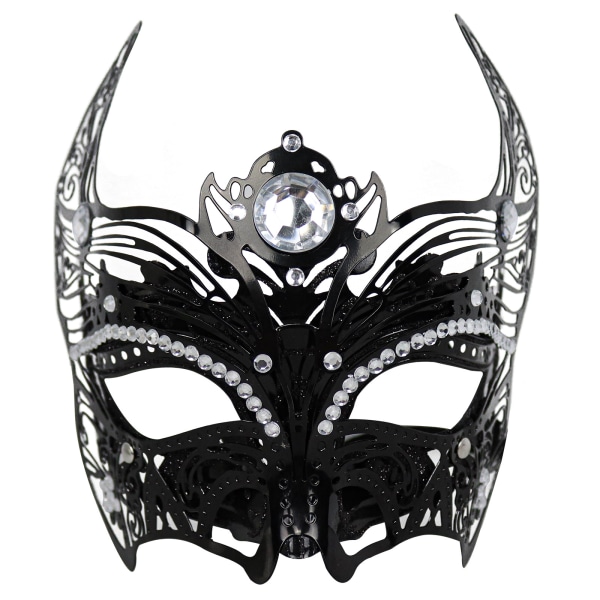 One Piece Black Masquerade Mask Maskerad Mask Spets Sexig Kvinna