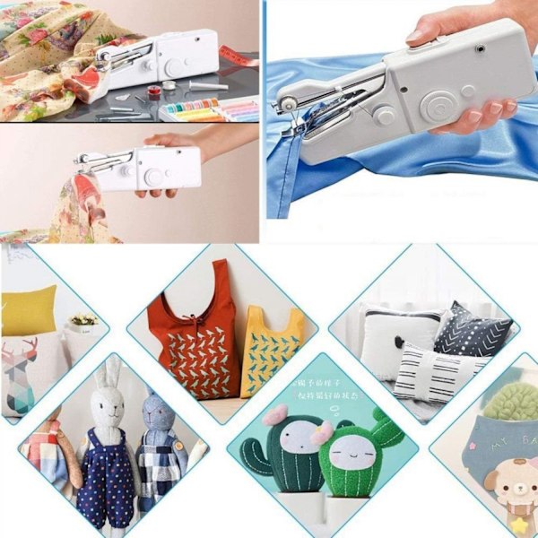 #Handsydd Trådlös Syverktyg Mini Bärbar Symaskin#