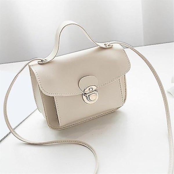 Dame Læder Top Håndtag Crossbody Taske Håndtaske Satchel Dame Skuldertaske Tote Taske Messenger Tasker