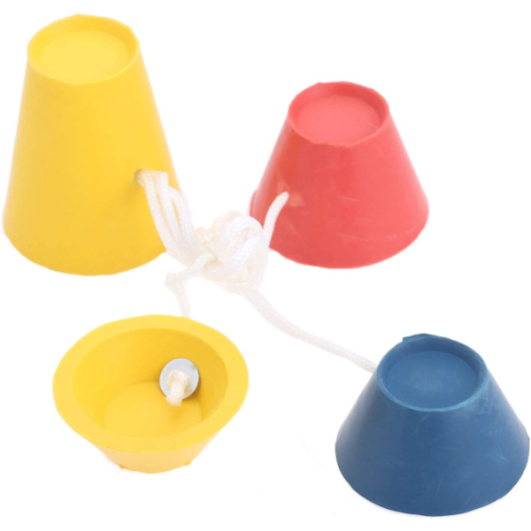 4 stk Golf Gummi Vinter Tees 37mm 22mm 17mm 12mm Med Ulike