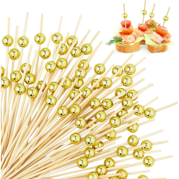 400 kpl Cocktail-tikkuja Appetizerille Helmi Ba
