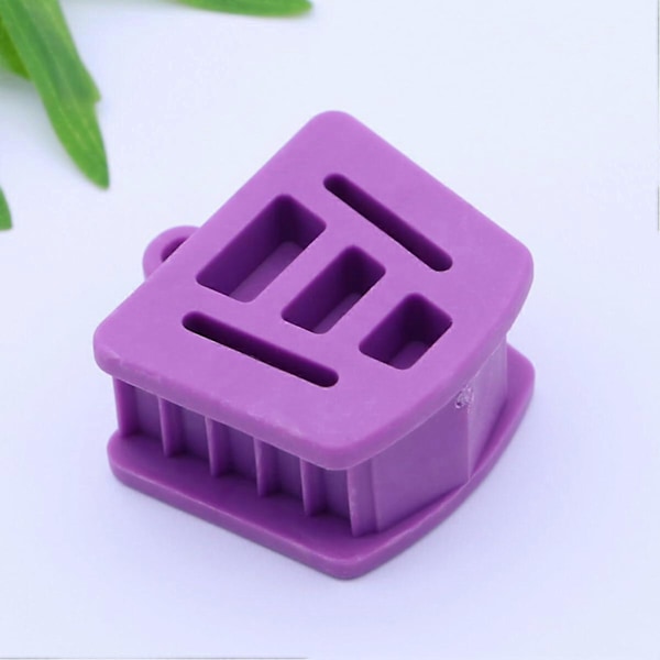 Stora Dental Bite Blocks, Verktyg för Oral Bite Block Autoklav Ocklusala Pads för Mun Oral Vård Bite Pad Kudde Dental Bricka Bite Blocks Små