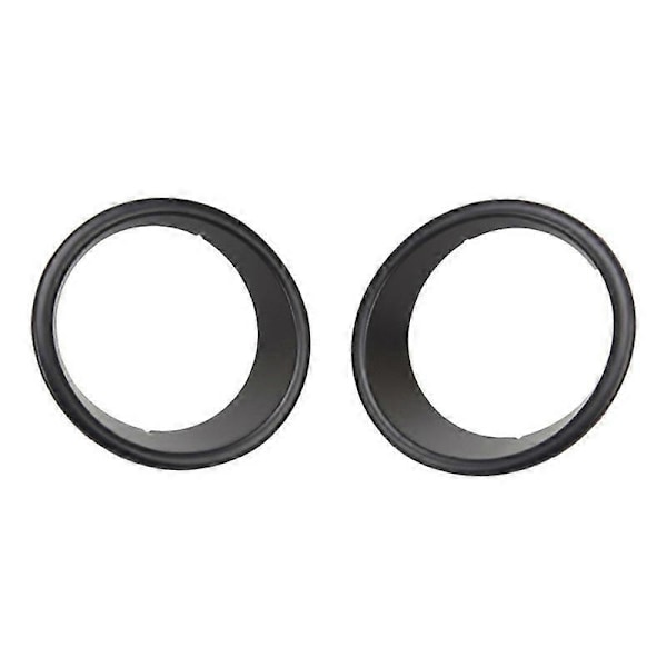 ABS Forlygte Trim Cover Bezel Sort Biltilbehør til Wrangler JK 2007-2017