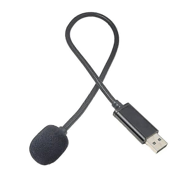 PC Kondensator Computermikrofon, USB 2.0 Mikrofoner til Laptop/Notebook/PC/MSN/Skype