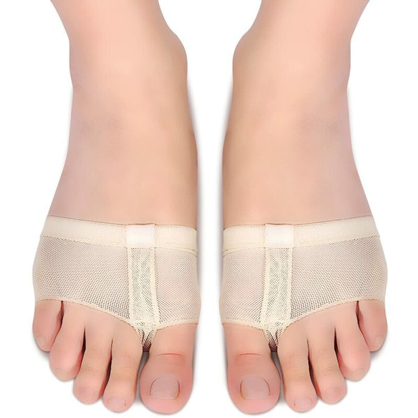 (Størrelse M) String Feet for Dans, Sklisikre Fotputer, 1 Par Foran