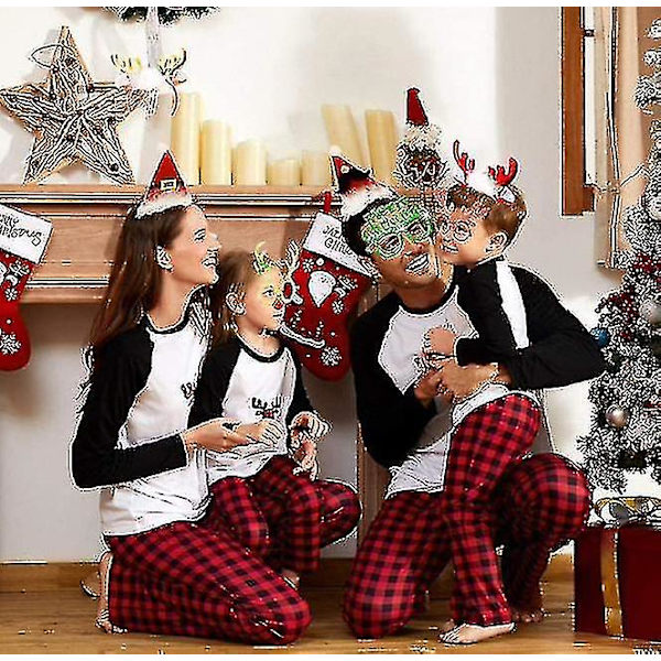 Sött Julhuvud Hatt Toppers/pannband/glasögon Set, för Julfestset9
