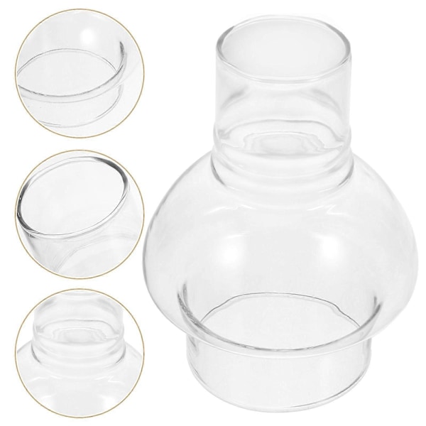 Glas Ljuslykta Glas Ljusstake Värmeljushållare Dekorativ Ljusskydd