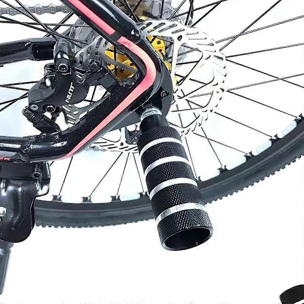2 kpl Polkupyörän Jalkatappeja, BMX-tapit, Alumiiniseoksesta Valmistetut Liukumattomat Polkupyörän Jalkatuet, Pyöräilytapit, Polkupyörän Jalkatapit Pyörätemppuihin