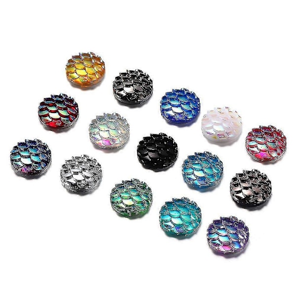 Fiskeskjell Cabochons (50 stk/8mm)