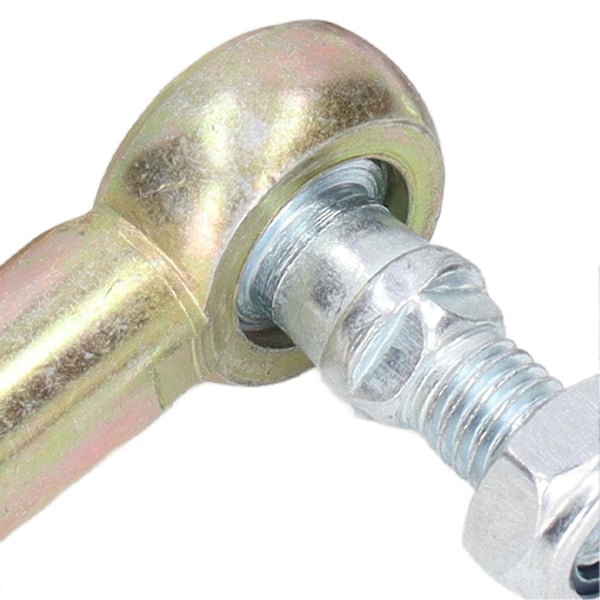 2st 8mm Styrstag Ändstycke Stållegering Universal Kulled för 110cc Fyrhjuling Dirt Bike ATV Go Kart