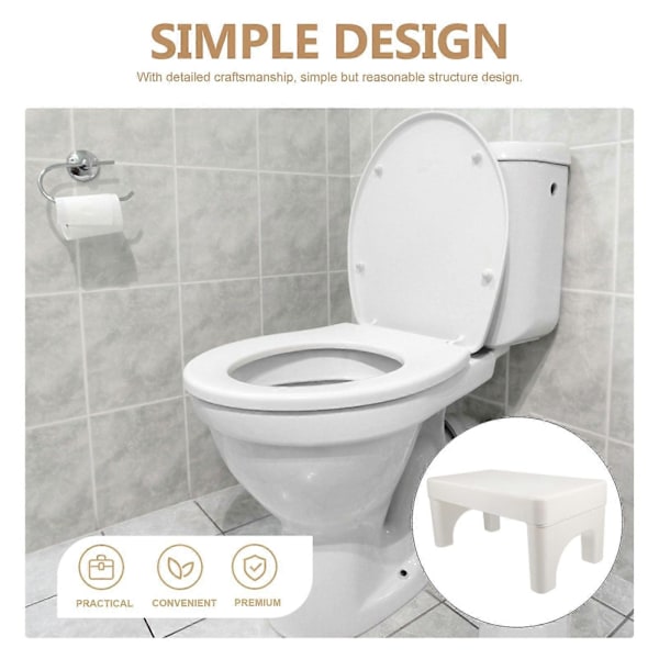 WC-jakkara WC-jakkara Kyykistysjakkara Kylpyhuonejakkara Kyykistysjalkajakkara Potta-jakkara