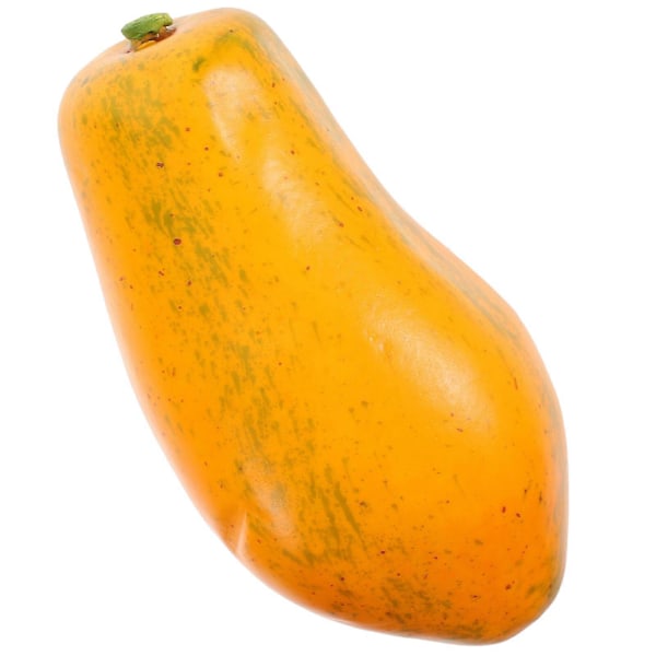 Kreativ Papaya Dekoration Kunstig Falsk Papaya Ornamenter Hjemmefest Dekoration Fotografi Rekvisitter til Stue Soveværelse