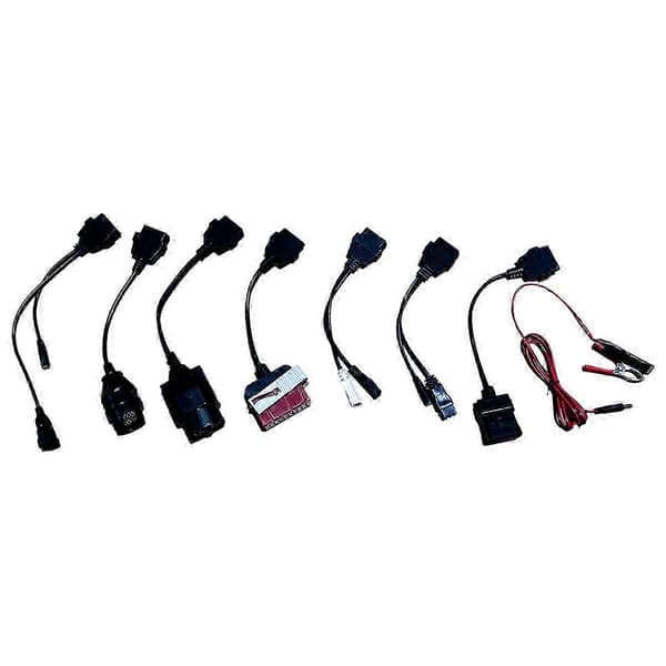 8 stk. komplette sæt TCS Multidiag PRO bil OBD konverterkabler OBD2 diagnostisk interface stik Exten