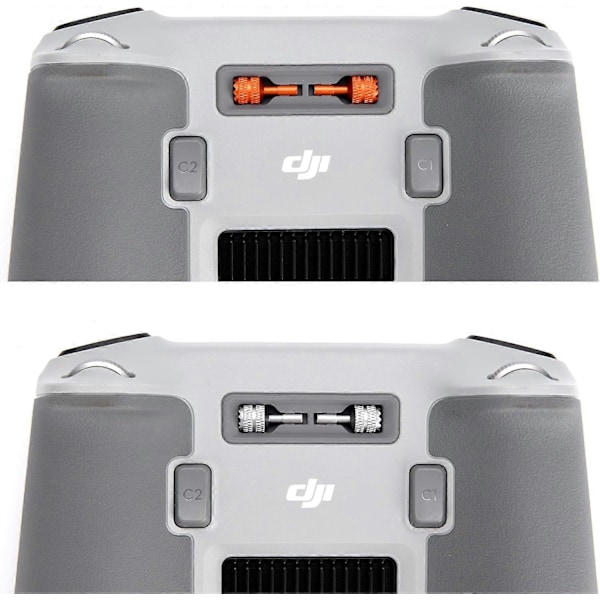 Mini 4 Pro/Mini 3 Pro/Mini 3 Spakar för DJI RC/RC 2, Flygplansaluminiumlegering Kontrollspak/Rocker Ersättningsdelar för DJI Mini 4 Pro/Mini