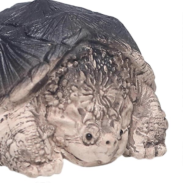 Lille Snappende Skildpadde Statue til Kontor Stue Ceremoni Tilbehør