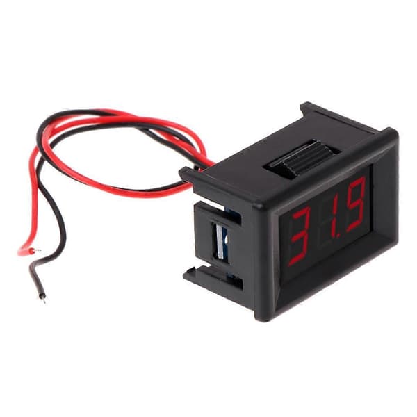 2.4V-30V Batterikapacitetsmonitor Tester Strømprocent Spændingsindikator
