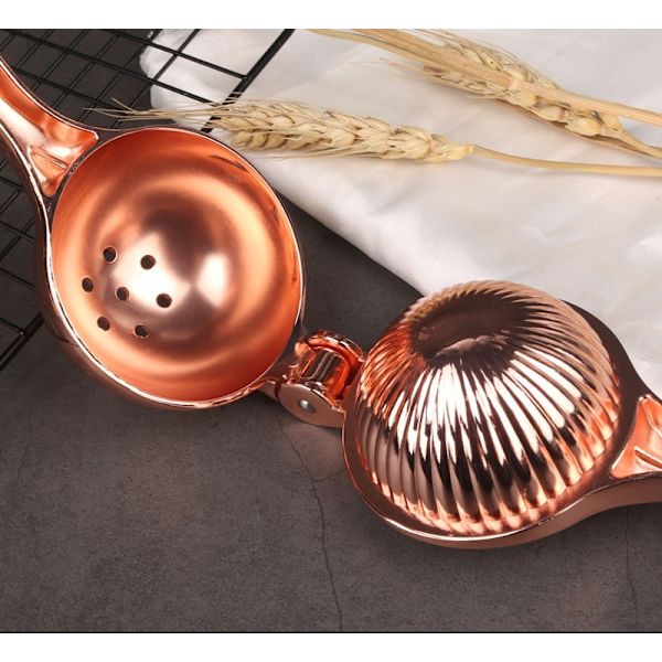 *Rose Gold Citruspresser Zinklegering Manuel Citruspresser Manuel Le*