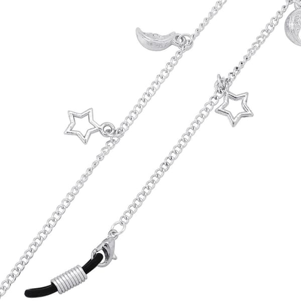 #Silver Star damglasögonkedja#