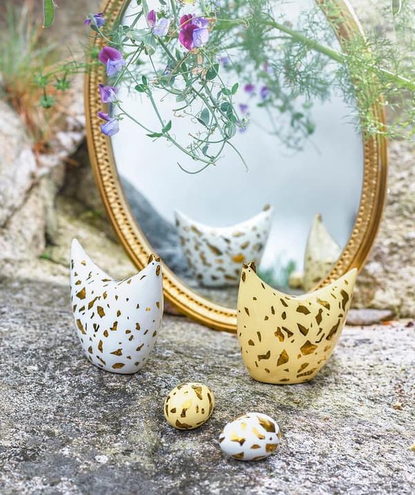 Goldie egg Gul/gull Påske Cult Design Gul