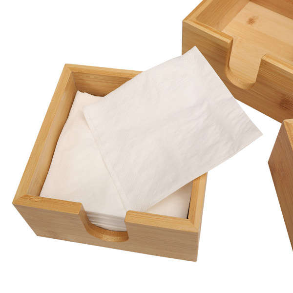 #Piece Håndlavet Træ Serviet Holder | Papirhåndklædeholder | Håndværksmæssig Træ Serviet Holder#