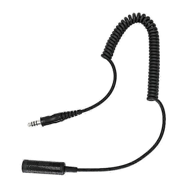 Radio 3,5 mm til U174/U for COMTAC NATO-plugg – Headsetforlengelse