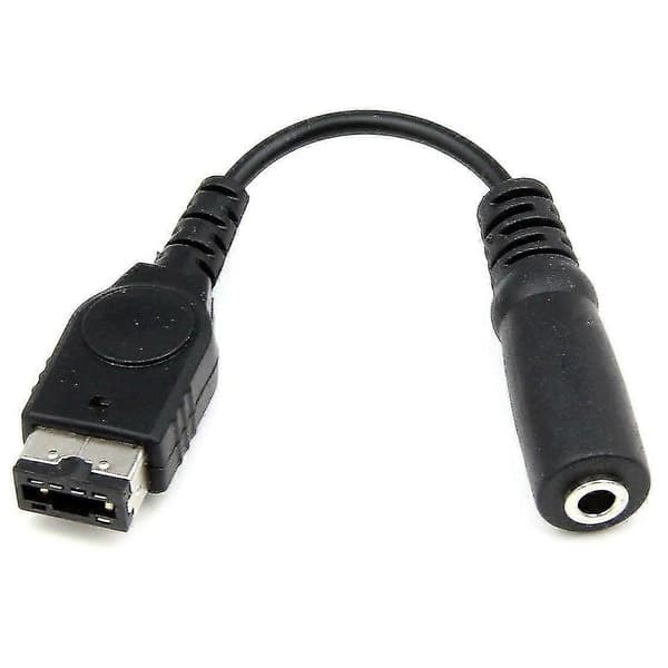 Hovedetelefon/Øretelefon Adapterkabel til Nintendo Gba Game Boy Gameboy Advance