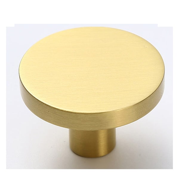 (20mm*30mm) Rund Massiv Messing Dørgreb, 1 stk. Skabgreb