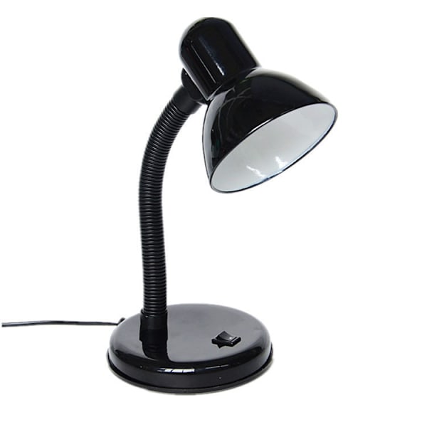 Basal natbordlampe, skrivebordslampe og læselampe i stål og bla