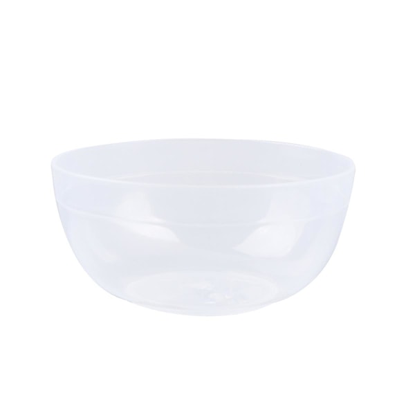 10 stk. Krystal Mud Blandeskåle Multi-brug Plastikskåle DIY Krystaljord Forsyninger til Børn Piger med 10 stk. Skeer (Transparent)