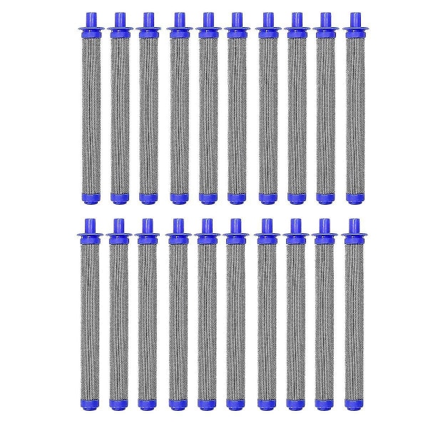 20-pack 288749 luftlöst sprayfilter kompatibelt med 60 mesh luftlöst sprayfilter spraymodeller för S