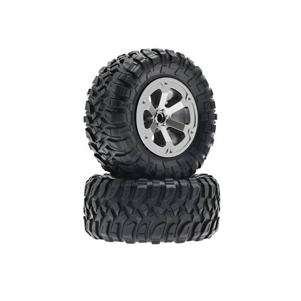 /#/4 stk./sæt RC Crawler-dæk 1:16 Crawler-dæk Gummidæk RC Tilbehør Fjernbetjening Militærbil Del/#/