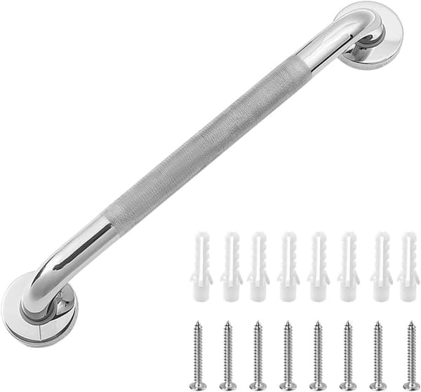 16\" / 400mm baderomshåndtak med sklisikkert grep, robust rustfritt stål