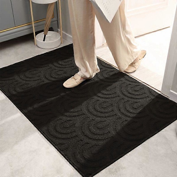 Indendørs dørmåtte - Dørmåtte - Entrémåtte - Skridsikker dørmåtte - Indendørs gulvmåtte - Udendørs velkomstmåtte - Entrémåtte - vaskbar - Skridsikker - 60x90cm -