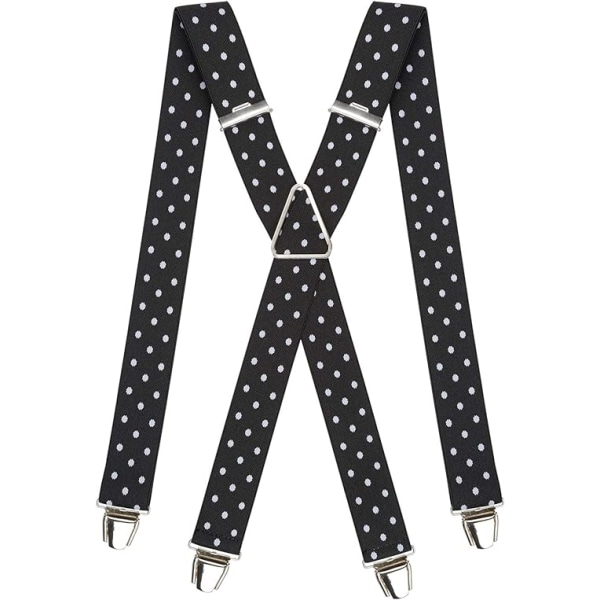 Herrar Breda Ultra-Resistenta Elastiska Upphängare & 4 Extra Starka X