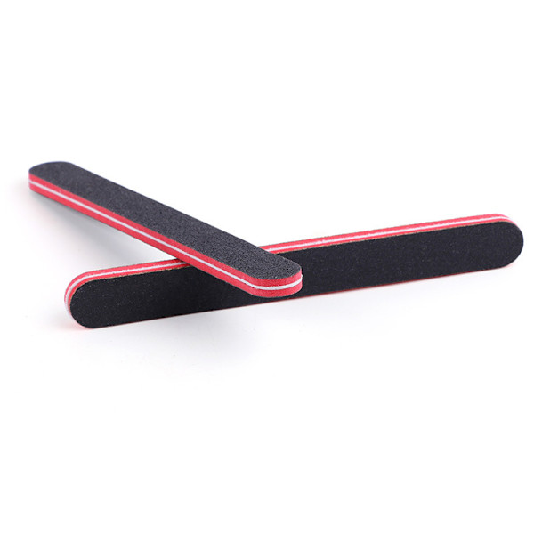 Sett med 5 tykke neglfiler (17,8 * 2 * 0,7 cm), Super tykk Bl