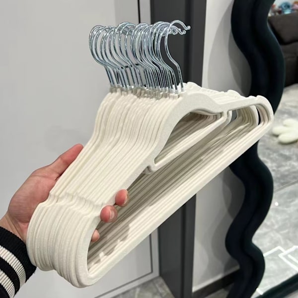 #Tøjhængere 15-styks Tøjhængere til Garderobe Tøj Ultra Tynde#