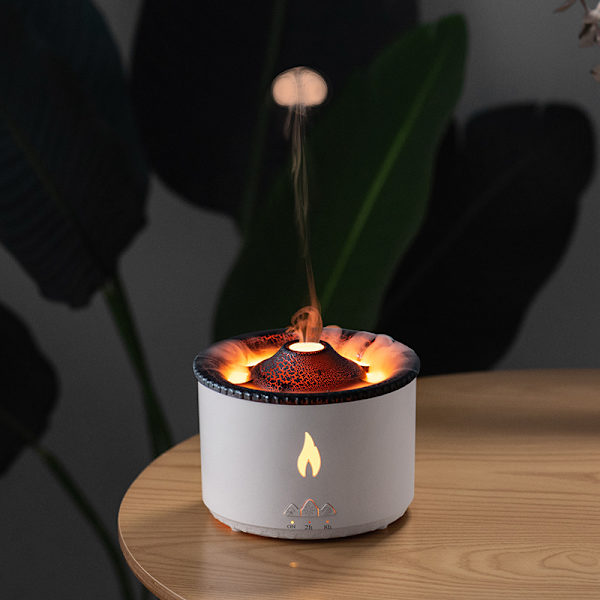 Flamme Aromaterapi Maskine, Kreativ Vulkanisk Aromaterapi H