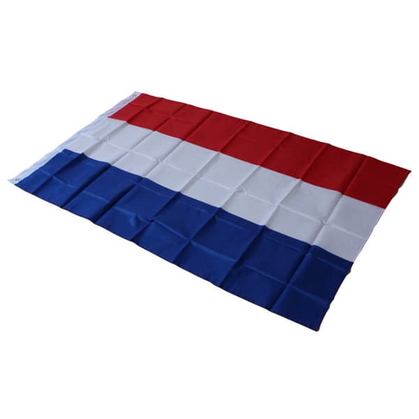 /#/2PCS Nederlandsk flagg med messingmaljer - 90 x 150 cm/#/