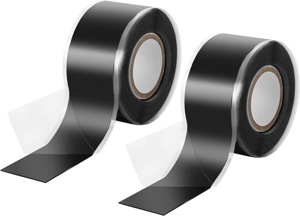 /#/2x 3m borrelås silikontape (selvklebende), isolerende/#/