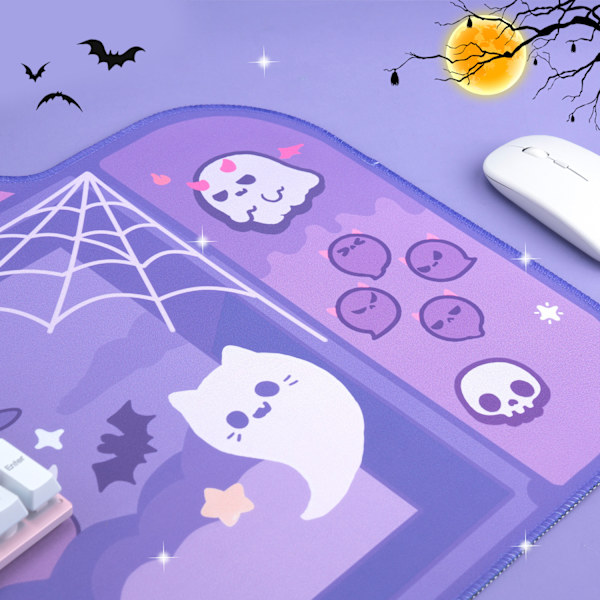 #Ghost stort musmatta, 79×39cm#