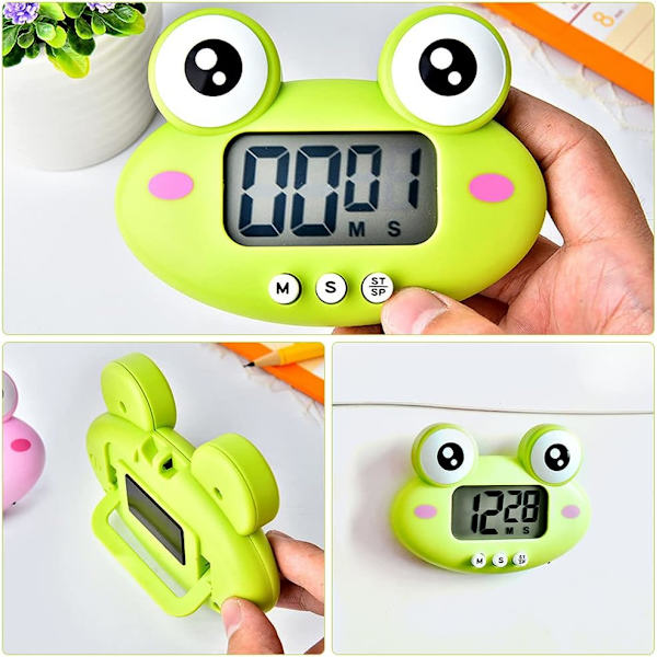 *Køkken Timer, Magnetisk Timer, Elektronisk Timer med LCD-skærm,*