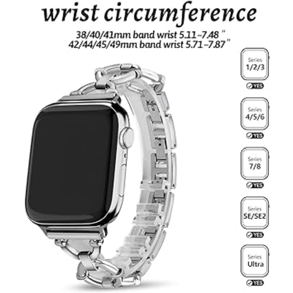 /#/Rannekoru Apple Watch + Rannekoru Naiset Yhteensopiva Apple Watc/#/