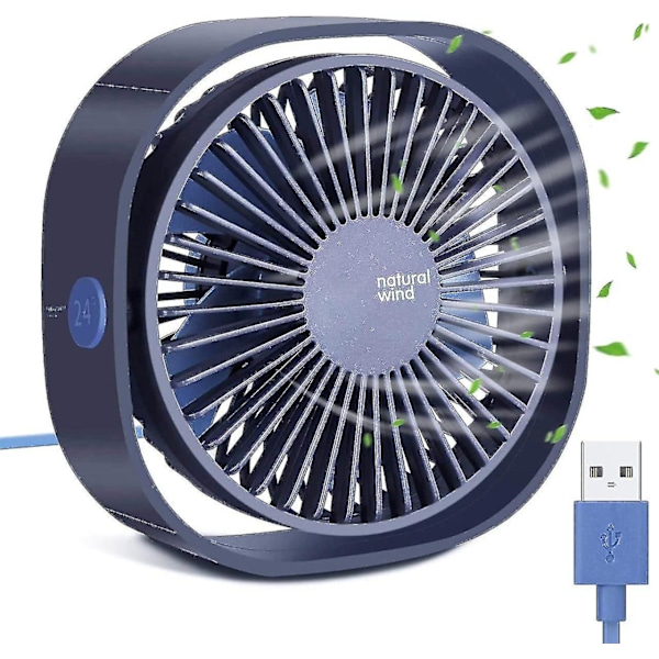 USB liten vifte (blå)