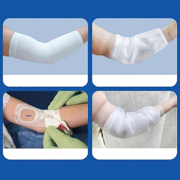 Picc Line Duschskydd Vattentätt & Ärmskydd För Kemoterapibehandling, Brutet Sår Armbåge Återanvändbar Picc Line Skydd Övre Armsskydd