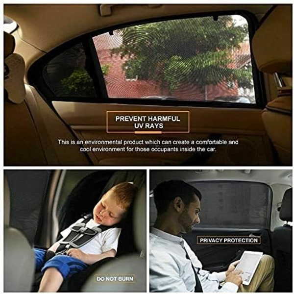 2 delar bilfönsterskärm, förvaringsväska medföljer, baby, barn och P