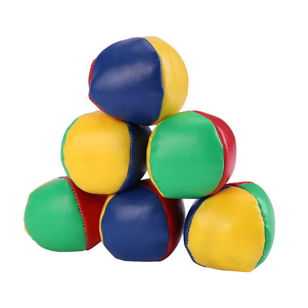 #Jongleringsbolde Begynder Sæt Sæt af 4 - Bløde#