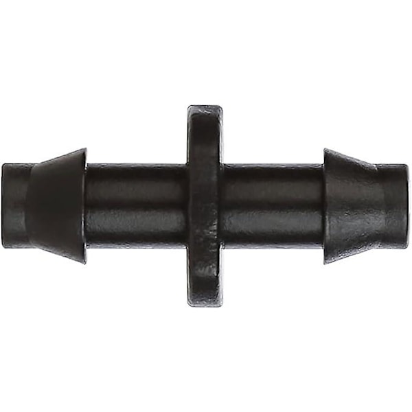200 kpl 4/7 mm puutarhaletkun suojus puutarhuri kastelujärjestelmä nurmikko automaattinen kastelutarvikkeet (musta 33 mm)